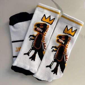 Jean-Michel Basquiat Socks NEW Fits Size 8-10 Womens